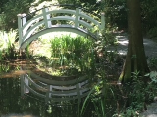 Magnolia Plantation Curved Bridge